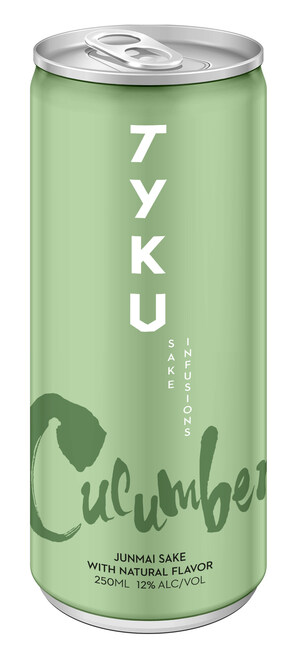 TYKU Introduces Cucumber Infused Sake in a Can!