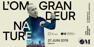 L'OM Grandeur nature: A breathtaking free concert marking the inauguration of Parc Jean-Drapeau's brand new Espace 67 (CNW Group/SOCIETE DU PARC JEAN-DRAPEAU)