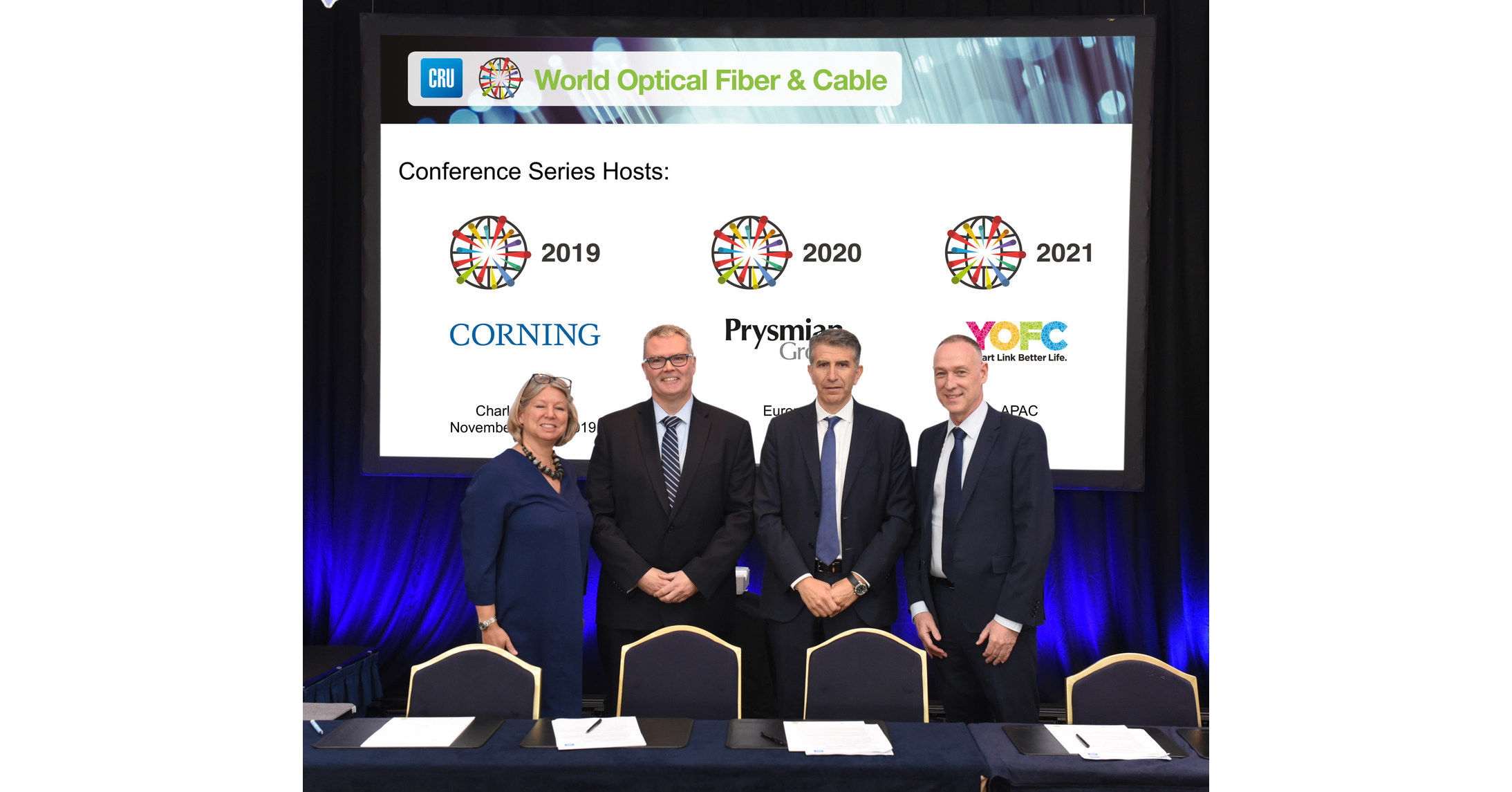 Corning Incorporated to Host the CRU World Optical Fiber & Cable