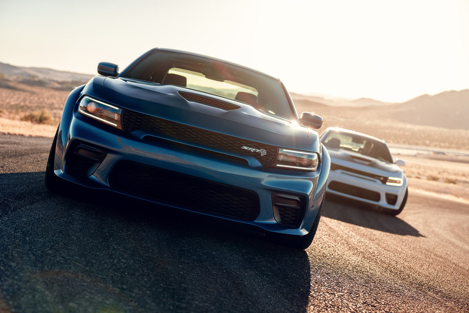 Dodge//SRT is literally expanding its high-performance Charger models for 2020, adding a Widebody Package to America’s only four-door muscle car. The Widebody Package, standard on Charger SRT Hellcat and available on Charger Scat Pack, includes new integrated fender flares that add 3.5 inches of body width, creating an even more aggressive, planted stance, and making room for the wider wheels and tires, to deliver improved performance on the street, strip and road course.
