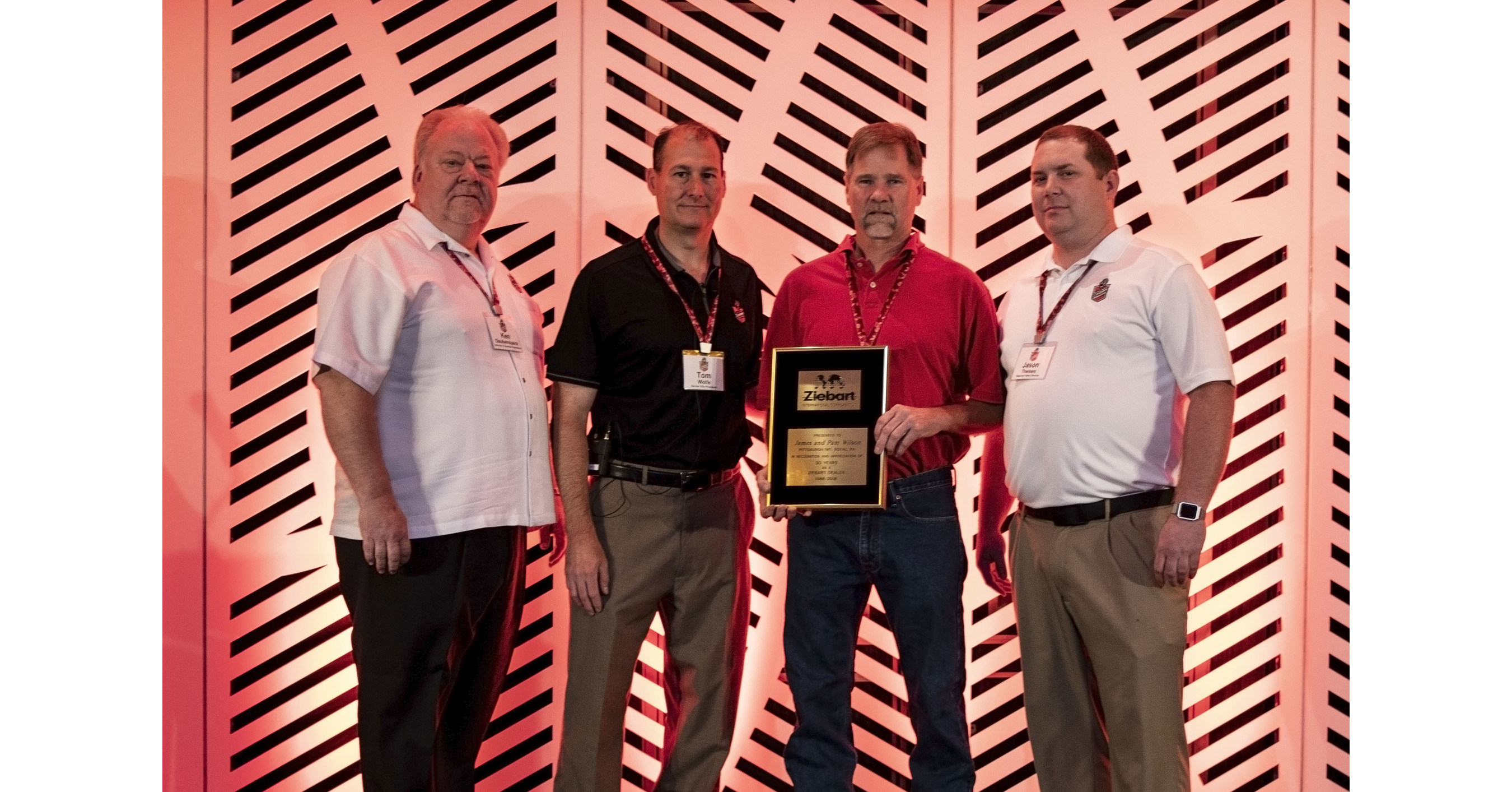 Ziebart Awards 30 Year Service Award To Pittsburgh, PA Franchisees