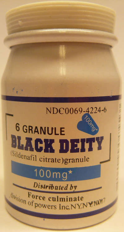 Black Deity 100mg (CNW Group/Health Canada)