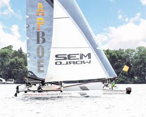 Advisory Practice Board Of Exchange Sponsors M32 Catamaran In 2019 Wayzata Match Cup