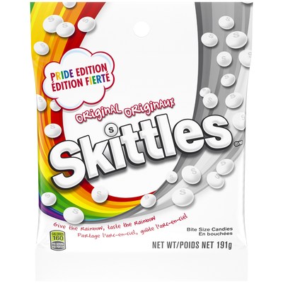 Limited-edition Pride Skittles official logo (CNW Group/Mars Canada Inc.)