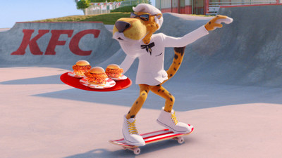 Chester Cheetah®, the most mischievous cat around, is the first brand icon and spokescheetah to portray KFC's famous founder, Colonel Harland Sanders.