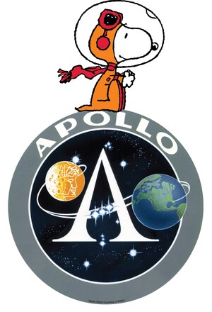 Astronaut Snoopy Celebrates Apollo-Mania
