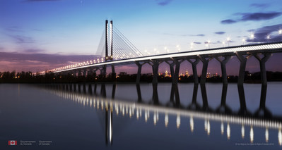 Image by Dissing+Weitling. Courtesy of Arup. Samuel De Champlain Bridge © Her Majesty the Queen in Right of Canada.
