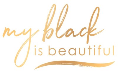 My Black is Beautiful logo, transparent
