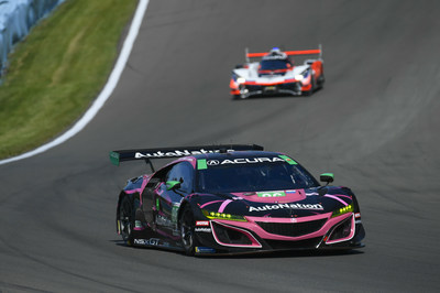 Trent Hindman led the Acura qualifying effort at Watkins Glen International Raceway on Saturday, and will start first in the GTD category for Sunday’s Sahlen’s Six Hours of The Glen.
