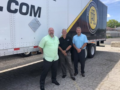 Premium Transportation Logistics’ Senior Management Team, President, Jeff Curry, longtime PTL Operations Manager, Keith Avery, and expedited transportation sales veteran, Brad Kelley