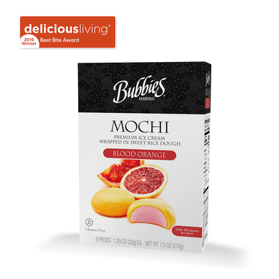 Bubbies Mochi Ice Cream Named 2019 Best Bite Award Winner by Delicious Living Magazine