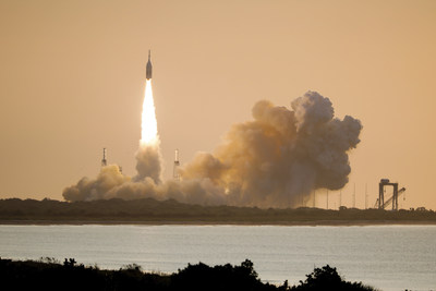 The NASA Orion Ascent Abort-2 test launched from Cape Canaveral today demonstrating the abort system that will keep astronauts safe. The NASA Orion Ascent Abort-2 test launched from Cape Canaveral today demonstrating the abort system that will keep astronauts safe.