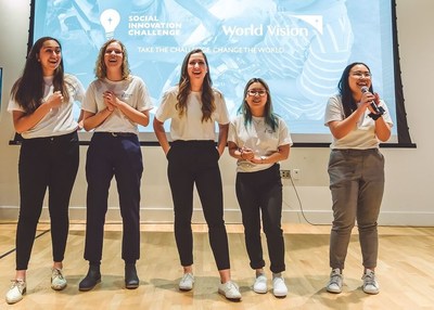 Virtuous Waste, winners of the 2019 World Vision Social Innovation Challenge (CNW Group/World Vision Canada)