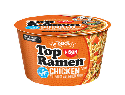 Nissin Foods® Top Ramen® Now Available in Convenient, Microwavable Bowl for On-the-Go Enjoyment