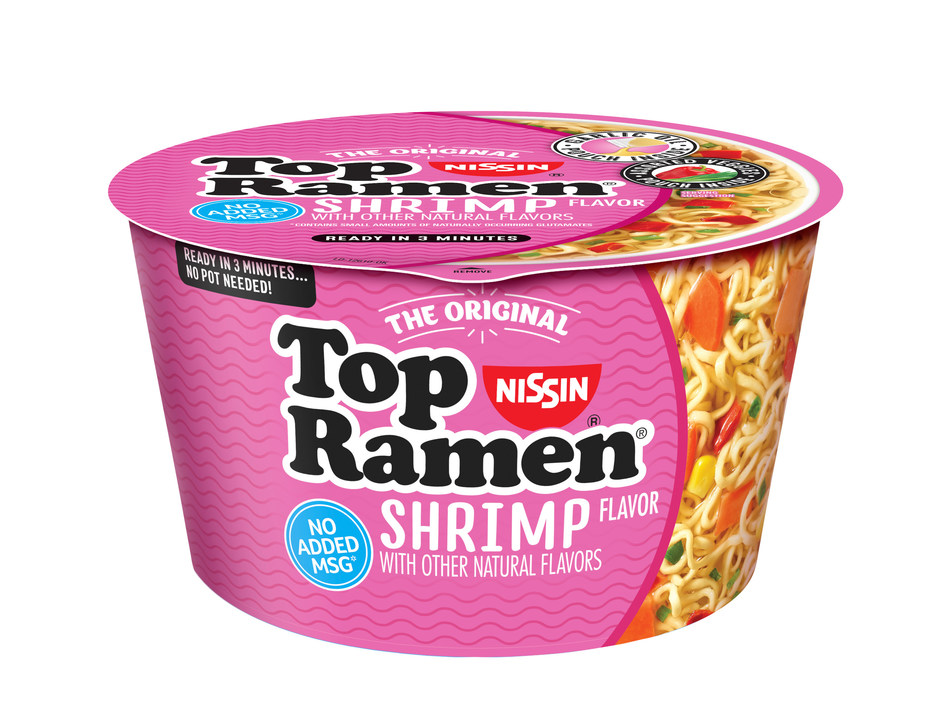 Nissin Foods Top Ramen Now Available In Convenient Microwavable Bowl For On The Go Enjoyment