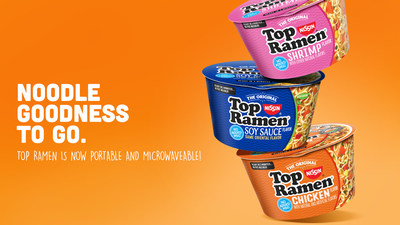 Nissin Foods® Top Ramen® Now Available in Convenient, Microwavable Bowl for On-the-Go Enjoyment