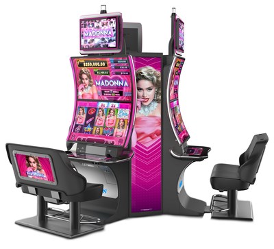 Madonna(TM) slot game is now available nationwide, only on Aristocrat's new EDGE X(TM) cabinet.