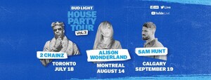 The Bud Light House Party Tour Rocks Across Canada Again This Summer