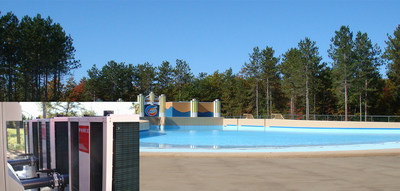 Sample PHNIX Pool Heat Pump in Canada (Completed in 2008)