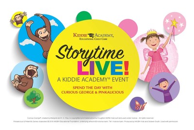 Kiddie Academy® Storytime LIVE! Events Kick Off Nationwide with Curious George and Pinkalicious