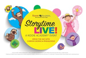 Kiddie Academy® Storytime LIVE! Events Kick Off Nationwide with Curious George and Pinkalicious