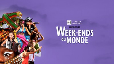 Week-ends du monde, presented by Loto-Quebec | July 6-7 / 13-14 (CNW Group/SOCIETE DU PARC JEAN-DRAPEAU)