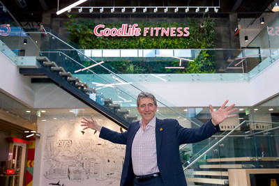 The Ontario Chamber of Commerce is proud to announce GoodLife Founder & CEO David ‘Patch’ Patchell-Evans as the 2019 Lifetime Achievement Award recipient at the Ontario Business Achievement Awards. (CNW Group/GoodLife Fitness)