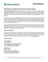 Inter Pipeline Completes Kirby North Connection Project (CNW Group/Inter Pipeline Ltd.)
