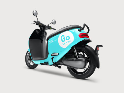 GoShare with Gogoro Smartscooter.