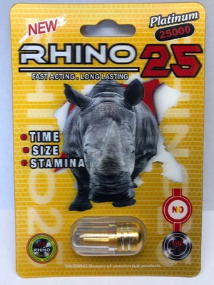 Rhino 25 Platinum 25000 (Groupe CNW/Santé Canada)
