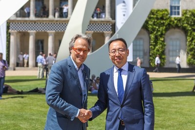 The Duke of Richmond meets with Victor Zhang, Huawei Global Vice President of Public Affairs