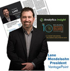 Lane Mendelsohn, President of Vantagepoint AI, named Top 10 Most Influential AI Executive by Analytics Insight