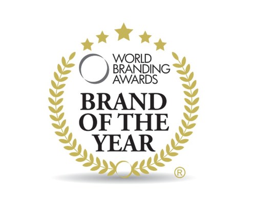 Image of award logo for the best brand