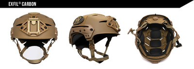 Team Wendy EXFIL® Carbon helmet featuring enhanced Zorbium® foam liner system is now available in three colors: Black, Coyote Brown and MultiCam®.