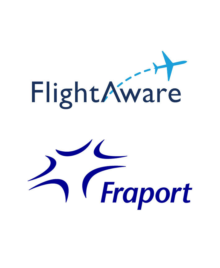 FlightAware and Fraport Logos