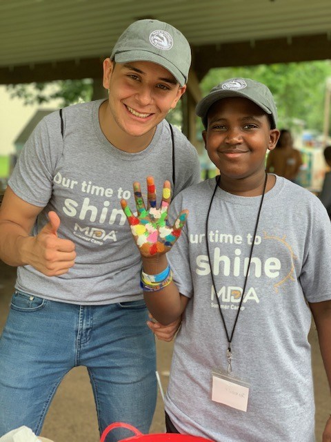 Summer Camp Program of the Muscular Dystrophy Association. (Photo credit: Hilary Shinn)