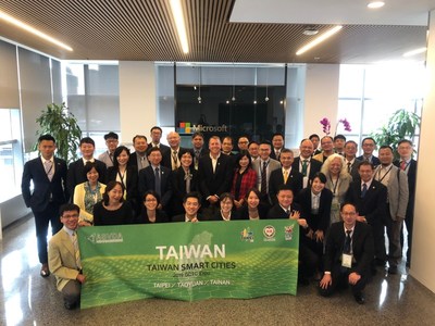 Taiwanese delegation led by ASVDA and Taoyuan City Mayor takes part in the 2019 Global City Teams Challenge expo