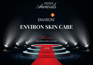 Environ® Skin Care Receives 2019 "Top Medical Skin Care" Aesthetic Everything® Aesthetic and Cosmetic Medicine Award