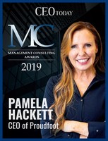 Proudfoot and Pamela Hackett, CEO named Global CEO Today Management Consulting Awards Winner