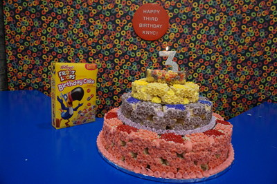 Cereal isn’t just for breakfast, as Kellogg’s places it center stage this summer at birthday parties, especially when it comes to the cake. The company – known for delivering cereal favorites for more than 100 years – will celebrate the third birthday of its New York-based café on Saturday, July 13, complete with an occasion-appropriate dessert featuring the new, limited-edition Froot Loops™ Birthday Cake.
