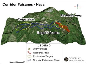 Goldplay's Nava Gold Discovery Continues to Grow as New Surface Continuous Channel Sampling Returns Wide Gold Intersection of 24 m at 2.1 g/t Au, Including 5 m @ 4.0 g/t Au