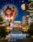 Hendrick's Gin Debuts A.W.E.V.A.N.A.I.R. and Makes History as the First Ever Hot Air Balloon to Soar Above the Inaugural Honda Celebration of Light Downtown