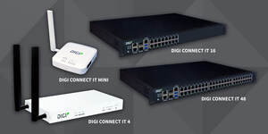 Digi International presenta la familia de servidores de acceso a consolas Digi Connect IT para la gestión integral y la conectividad de los datos de IT en el centro de datos y más