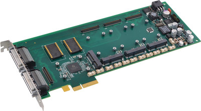 Shown: APCe7043 3/4-length PCIe carrier card for AcroPack I/O modules