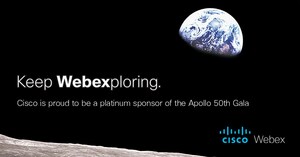 Cisco Webex Brings the Apollo Team Back Together to Mark the 50th Anniversary of Historic Lunar Landing--and You Can Tune in Too