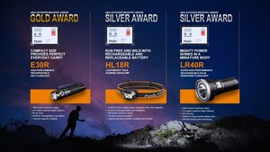 Fenix E30R Rechargeable EDC Flashlight Wins Asia-Pacific Outdoor Industry Gold Award 2019