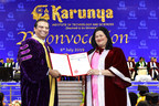 Madam Grace Pinto, MD, Ryan Group of Institutions Received a Doctorate Degree From Karunya Institute of Technology and Sciences, Tamil Nadu