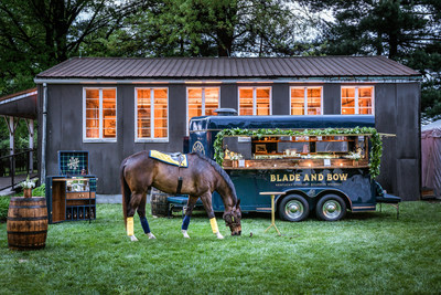 The Blade and Bow Horse Trailer, one of the DIAGEO Experience Vehicles available for reservation through Zola.
