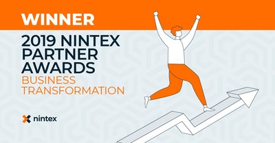 2019 Nintex Partner Awards - Business Transformation