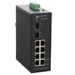 L-com Launches New Triple-Speed Ethernet Switches to Address Industrial Network Applications